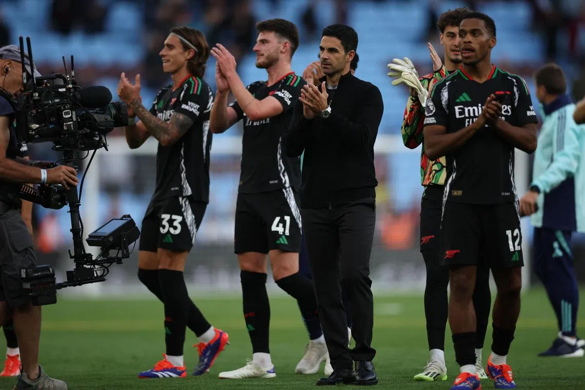 Arsenal manager Mikel Arteta and his players will be seeking to win three Premier League games in a row when they host Brighton & Hove Albion.