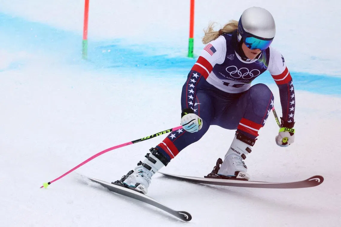 American ski icon Lindsey Vonn says post-crash surgery saved her leg from amputation