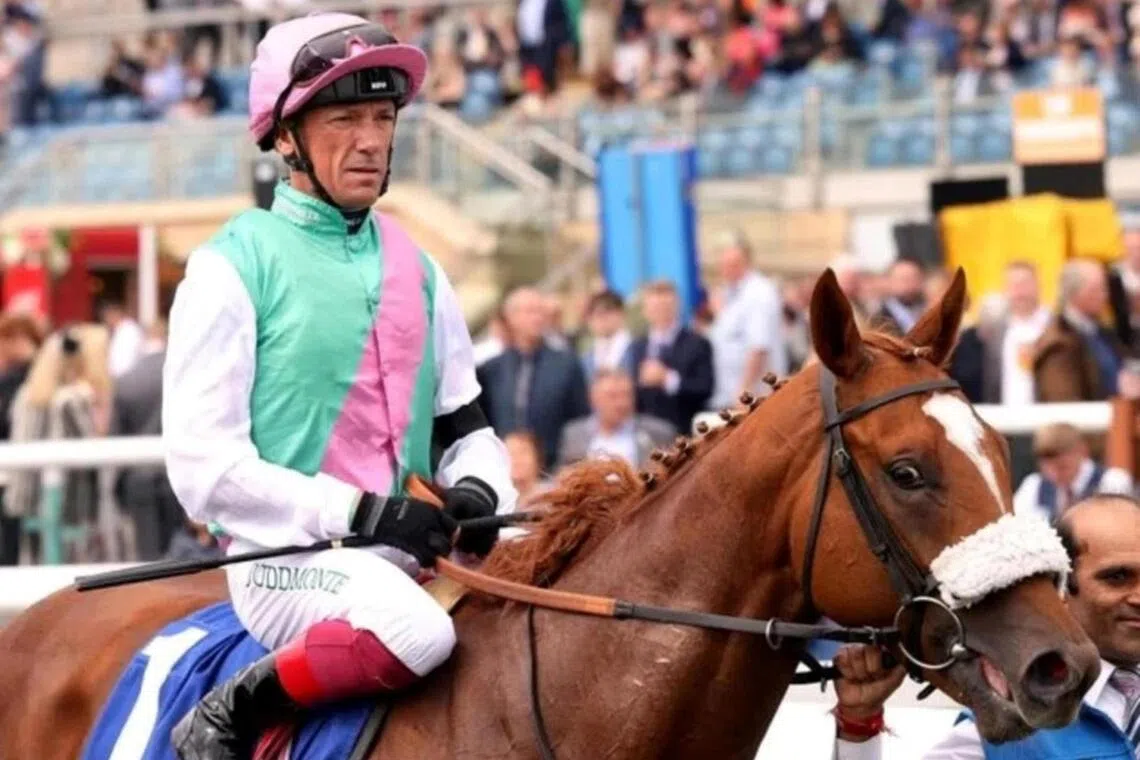 Champion jockey Frankie Dettori calls it a day.

PHOTO: REUTERS