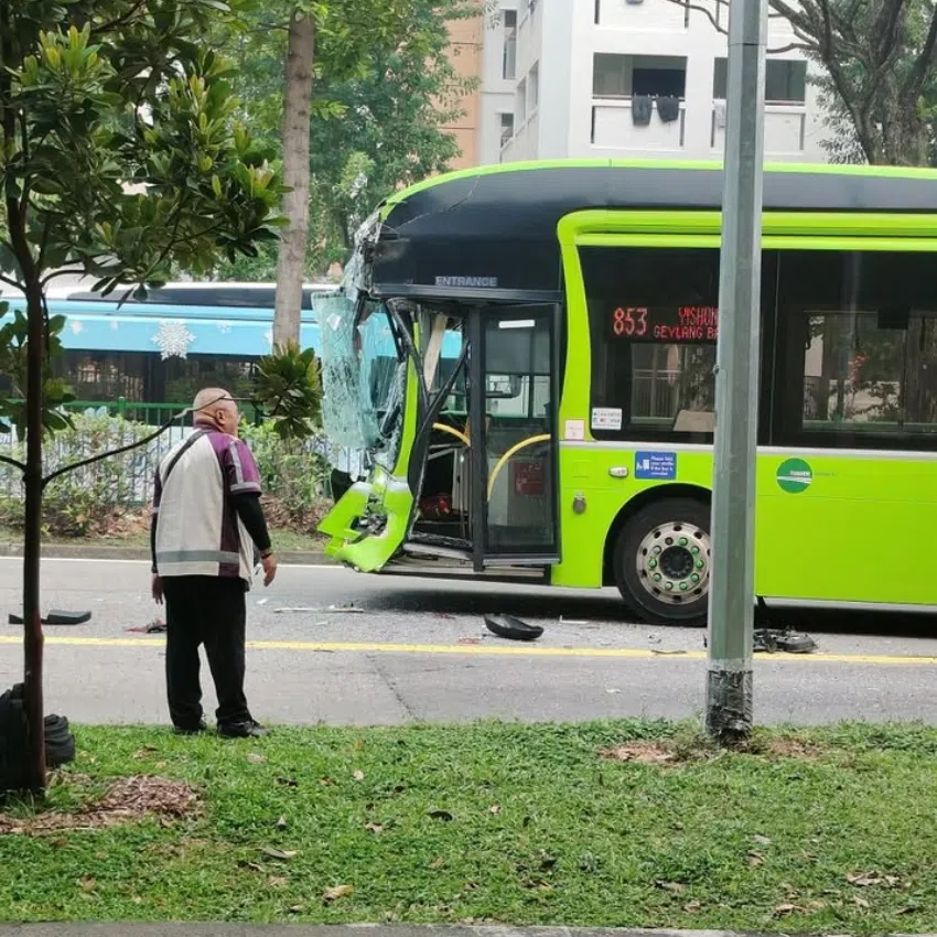 The accident took place at Block 790 Yishun Avenue 2 at about 3.05pm on Oct 15.