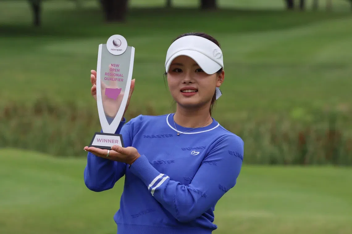 Australian golfer Jessica Bang, who won her first professional event in just her fifth start earlier in 2026, died on Aug 13.
