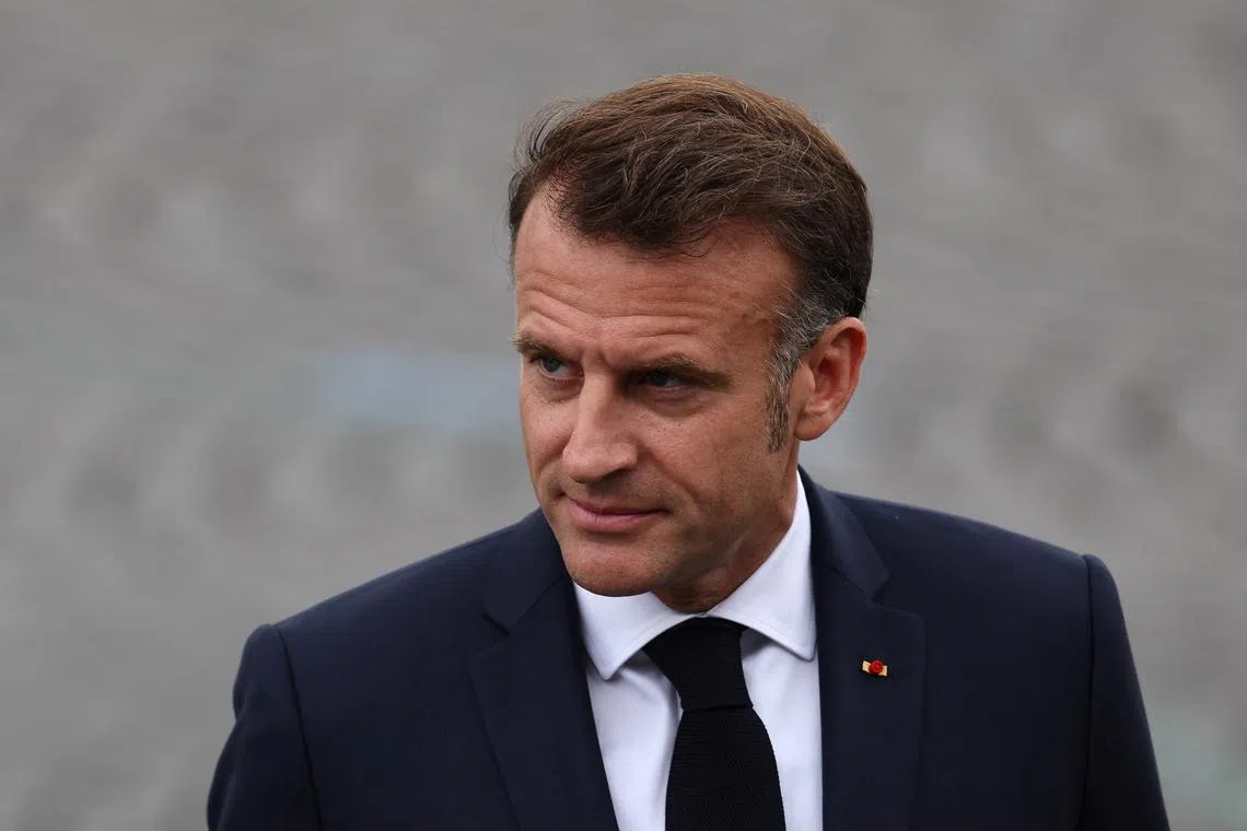 French President Emmanuel Macron was struck by the mounting humanitarian crisis when he visited the Egyptian town of Al-Arish on the border with Gaza in April.