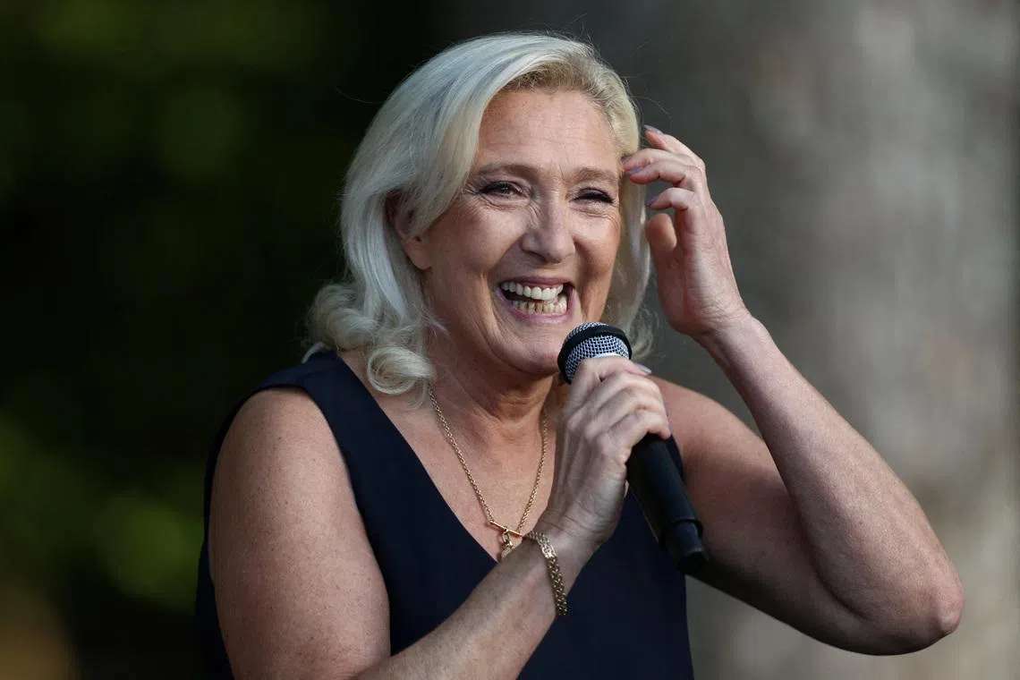 French far-right leader Marine Le Pen’s presidential hopes have been in limbo since March 2025, when she received a five-year ban from public office for embezzling.