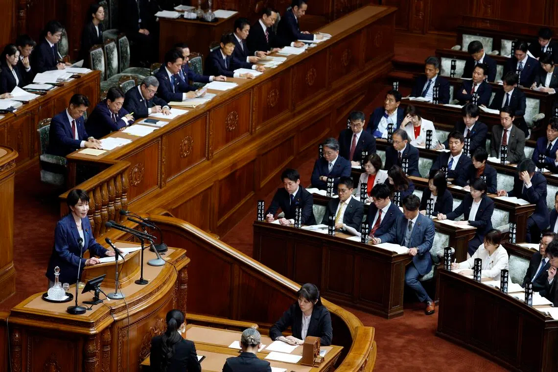 ‘Those with determination will succeed’: Japan PM Takaichi cites Chinese saying in ambitious speech