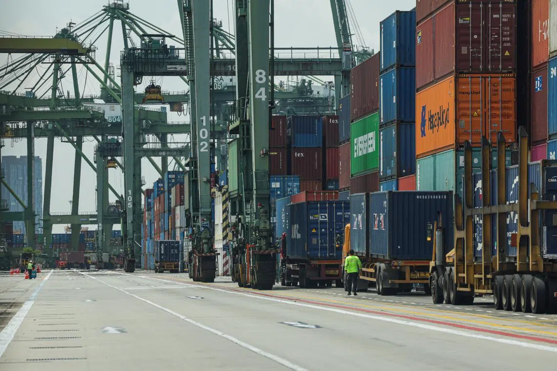 Non-oil domestic exports contracted 4.6 per cent in July from a year ago,  amid hit to pharmaceuticals.