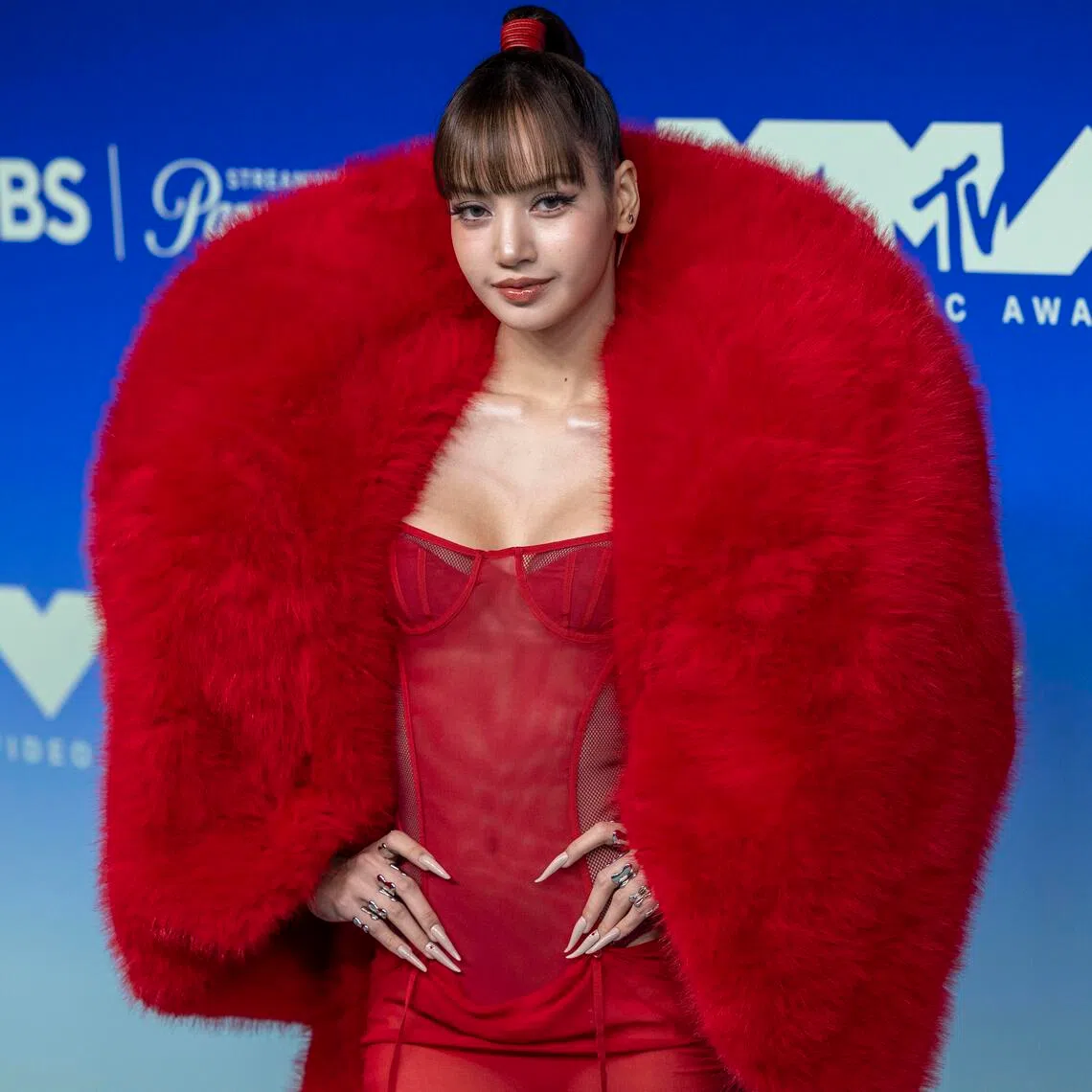 Lisa at the 2026 MTV Video Music Awards in Los Angeles, US on Sept 27.