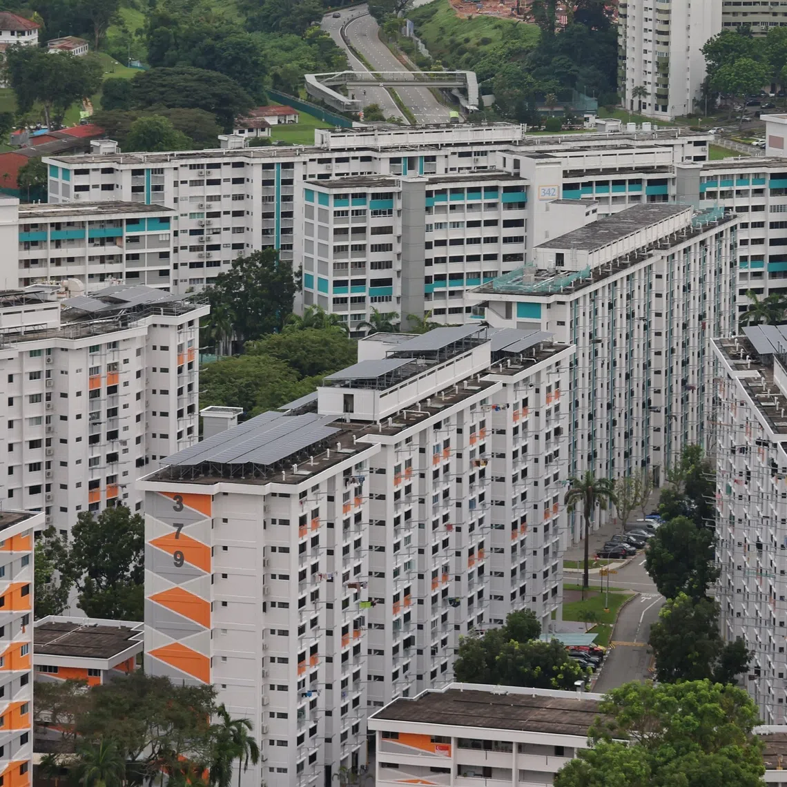Generic photo of blocks of HDB flats in Clementi pictured on Dec 13, 2024.
