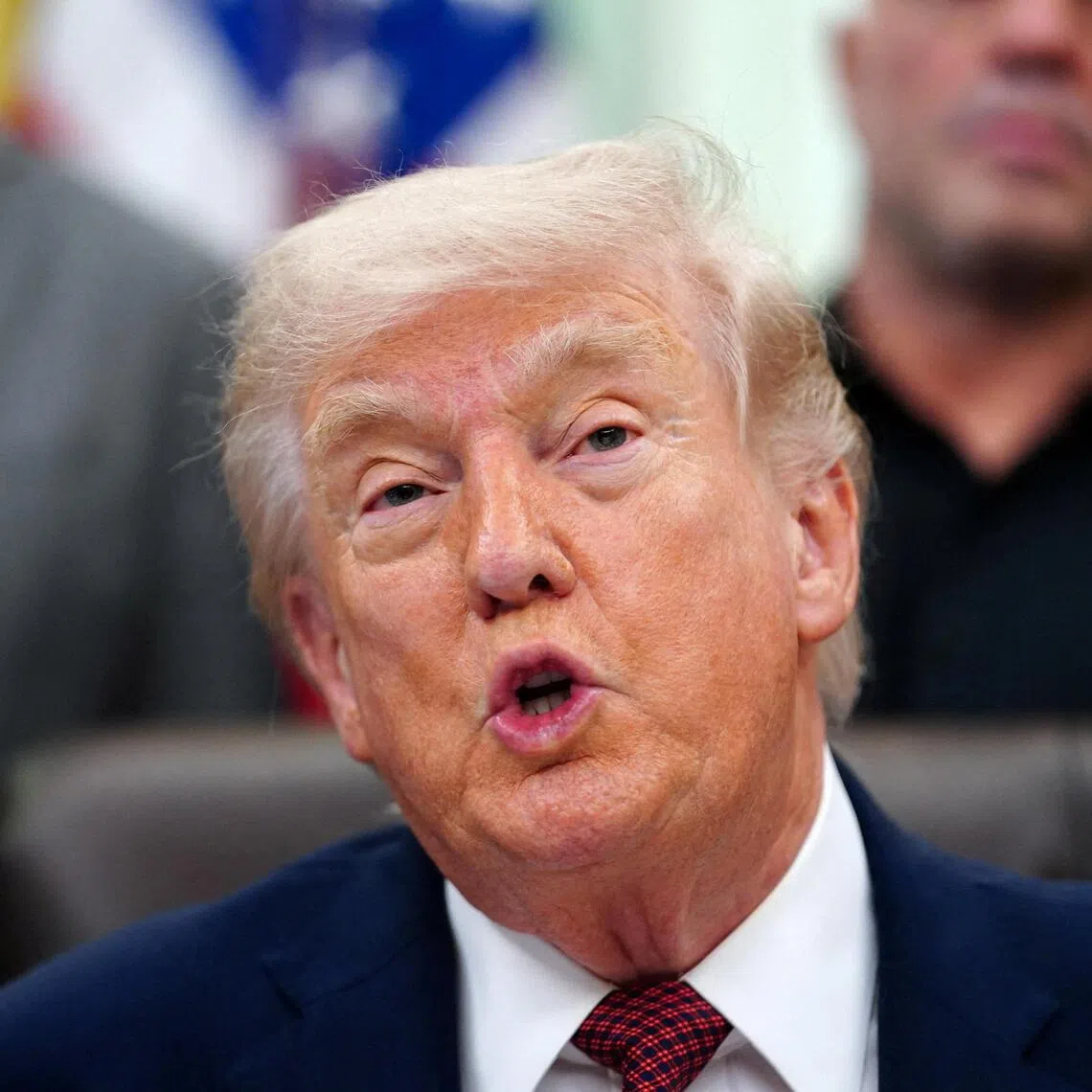 With Mr Donald Trump’s signature, the determinations set the stage for the federal government to release funds targeting purchases under those categories later.