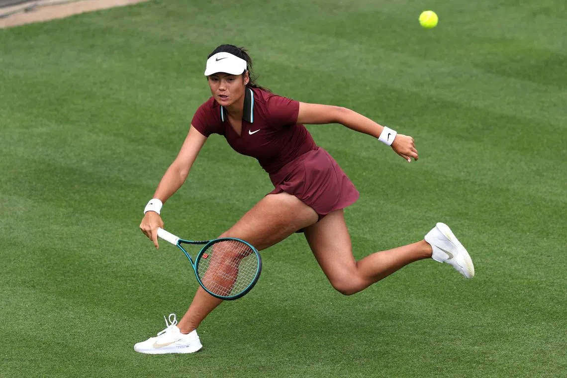 Britain's Emma Raducanu has struggled with injuries since her 2021 US Open win. 