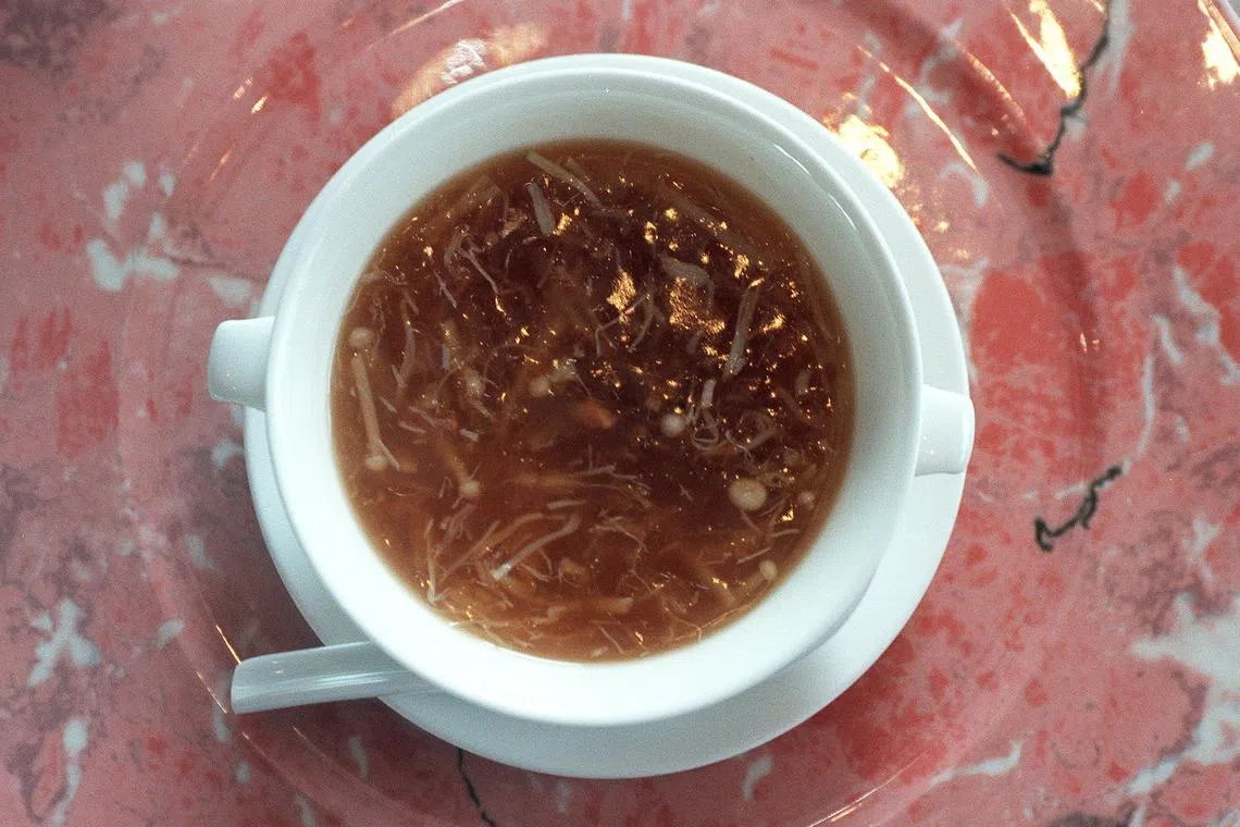 In Singapore, while most major hotels and restaurants no longer serve shark’s fin, it is still sold in a significant number of establishments islandwide.