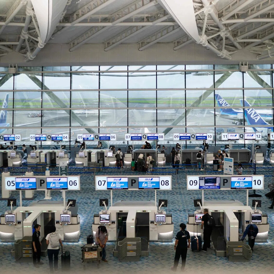 The North Satellite Facility of Haneda airport’s Terminal 1 in Tokyo marks the first large-scale expansion since the terminal’s launch in September 1993. 