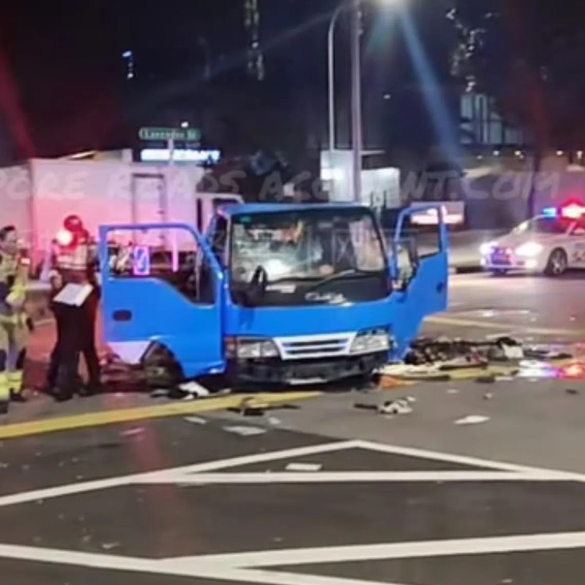 Efforts to trace the car driver are underway. 