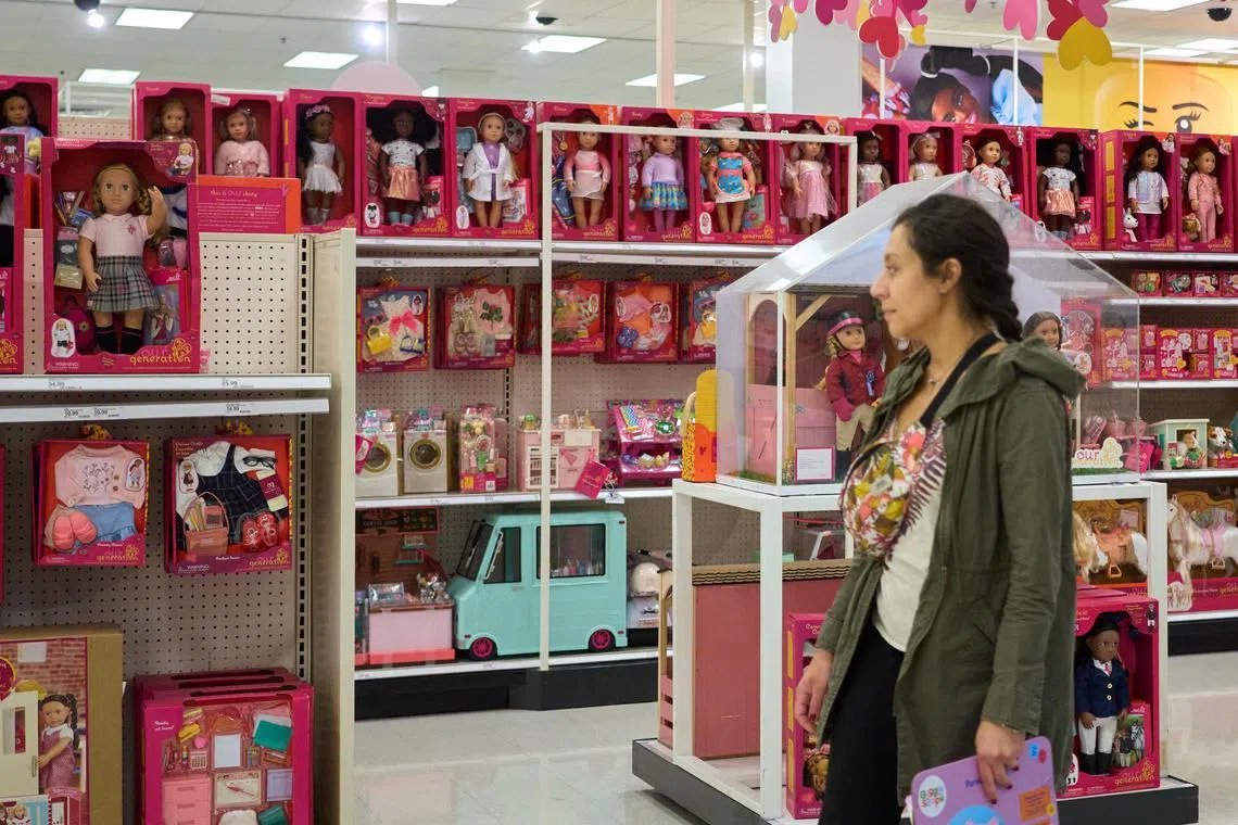 In the 12 months through April, the US CPI climbed 2.3 per cent, slightly lower than economists' forecast. 