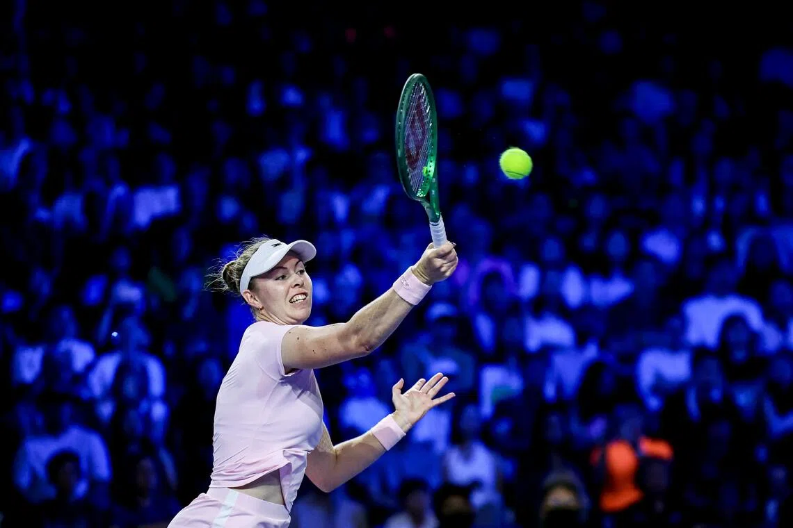 World No. 63 Talia Gibson can take heart from her first career final appearance.