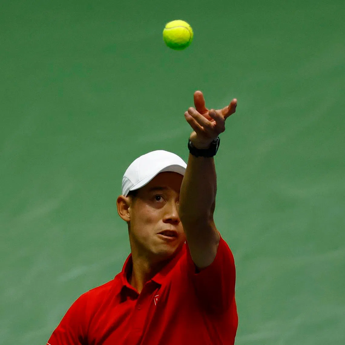 Former champion Kei Nishikori had entered the tournament as a wild card.