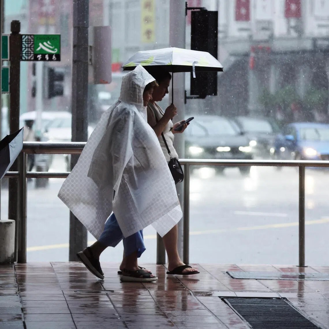 Localised short and thundery showers are expected between the late morning and afternoon over parts of Singapore on most days.