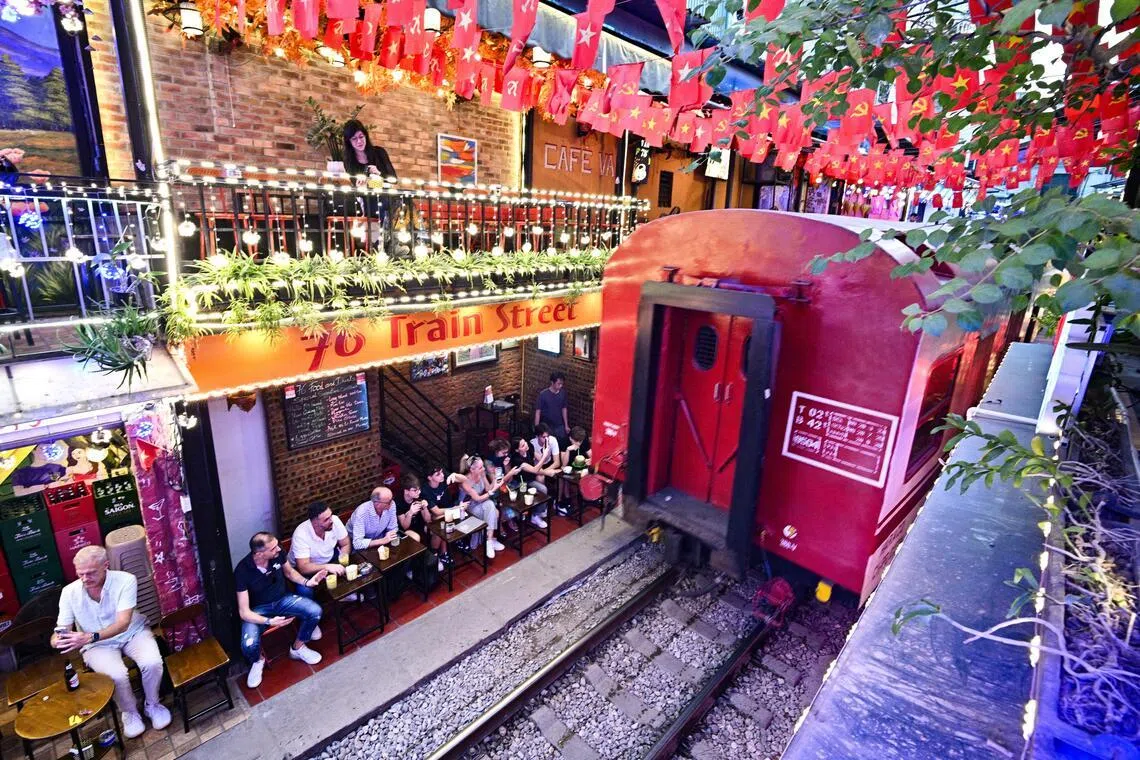 Vietnam proposes halting passenger trains through Hanoi’s famous ‘railway cafe street’
