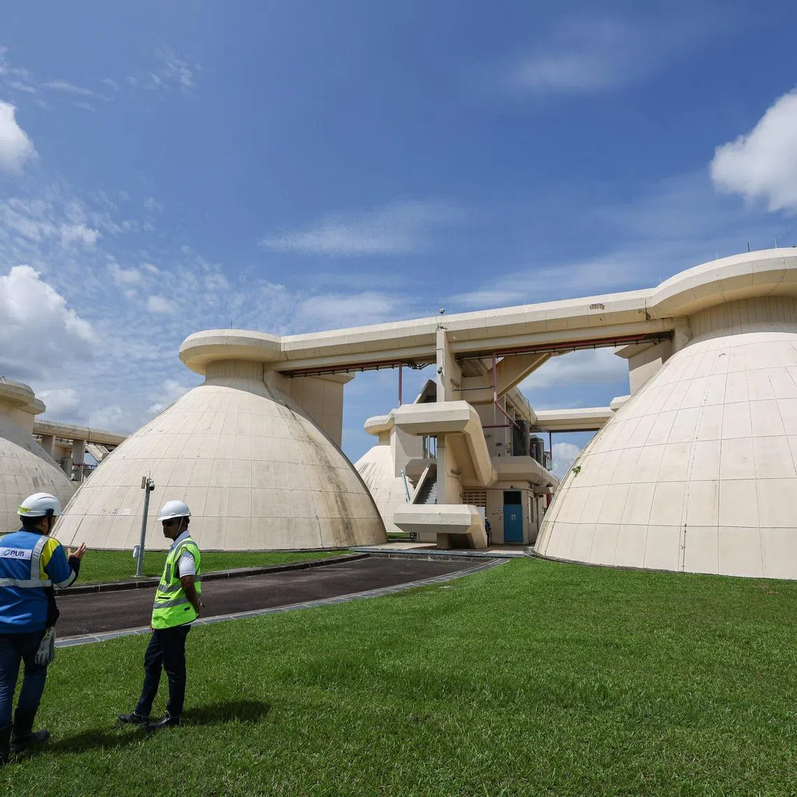 ST20240529_202483102997/wxgreen31/Brian Teo/Leow Wen Xuan/

A generic of the egg-shaped digester during the Go Green SG media preview at Ulu Pandan Water Reclamation Plant on May 29, 2024.ST PHOTO: BRIAN TEO 

Note: EMBARGOED UNTIL MAY 31, 10AM.