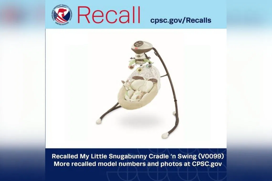 Fisher-Price is offering consumers $25 in the recall, though the swings sold for about $160.