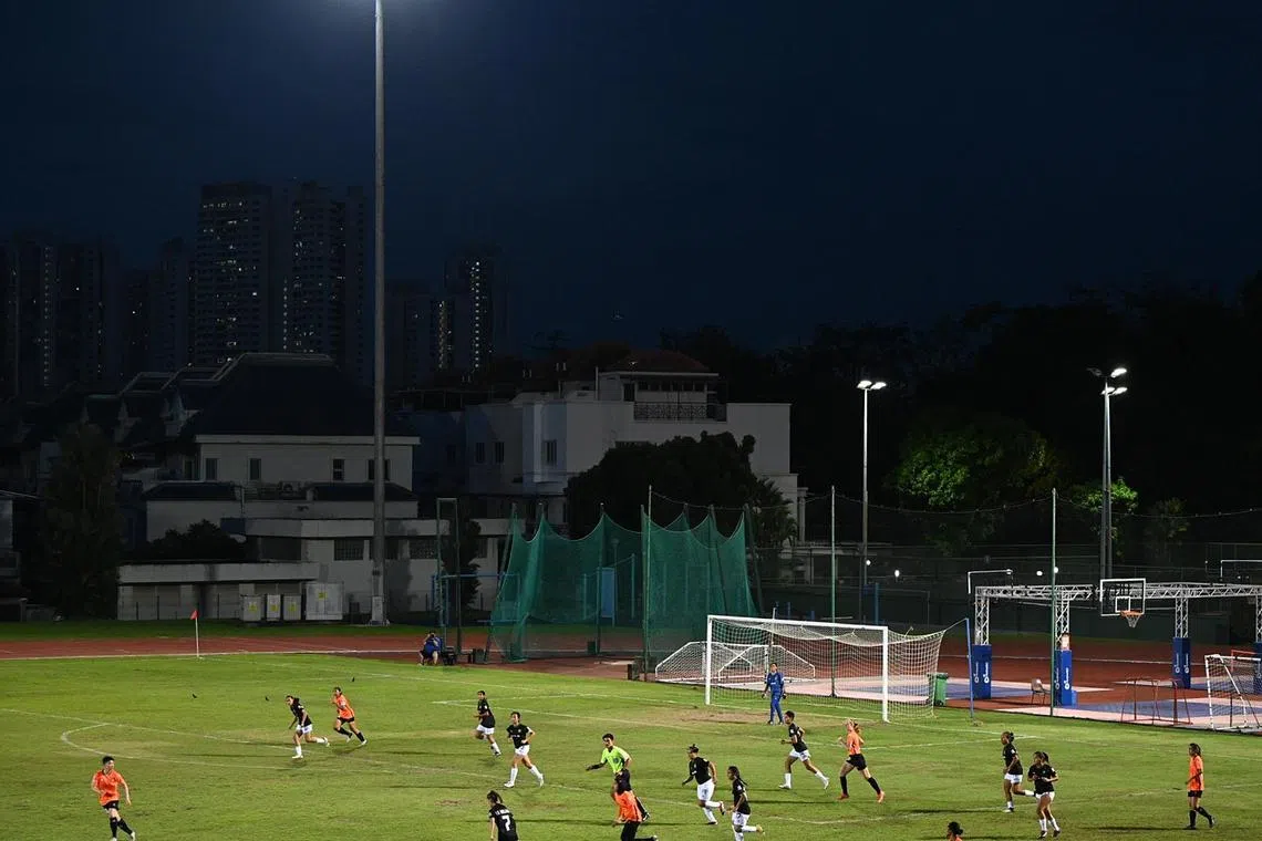 Choa Chu Kang Stadium's pitch is closed from March 24 - April 14.