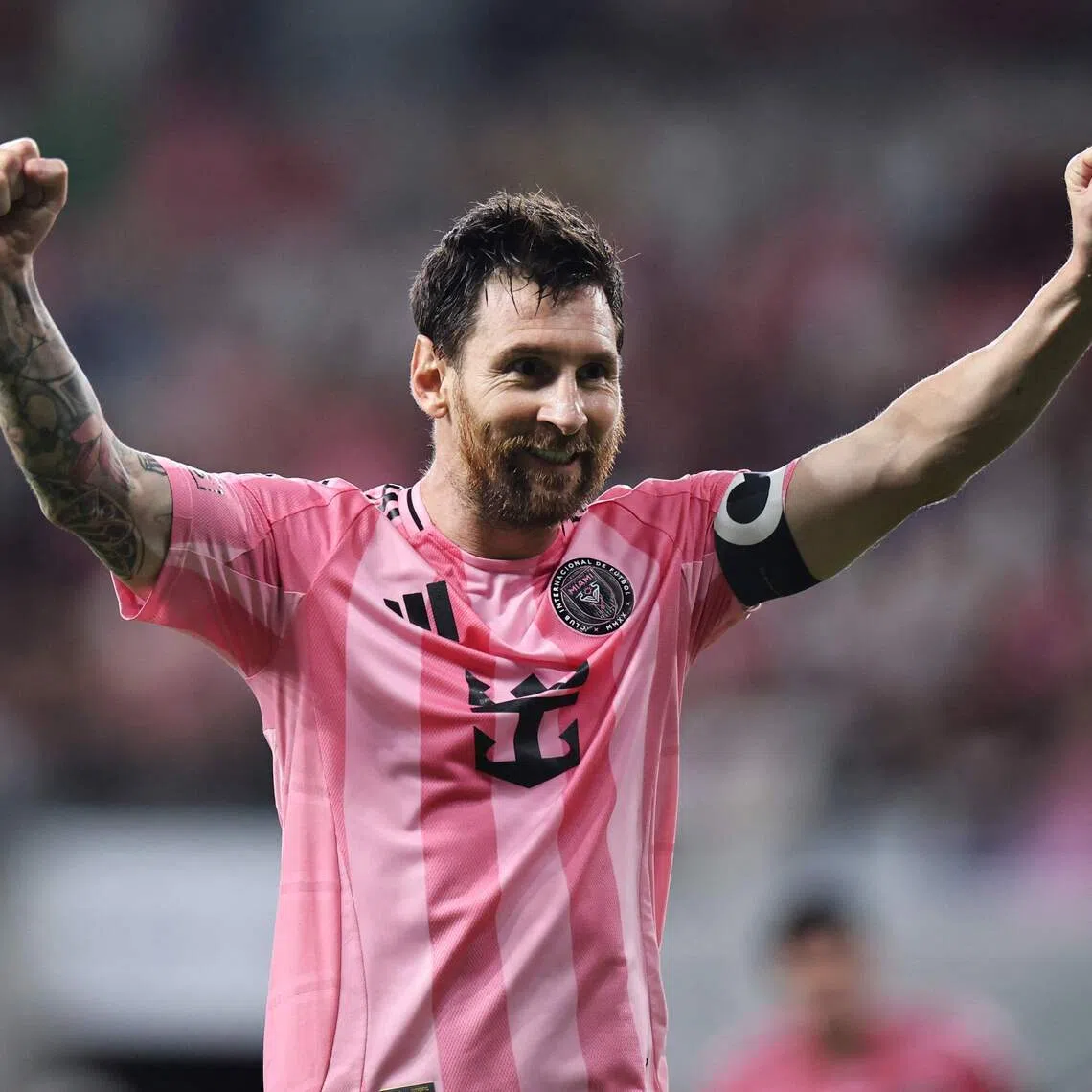 Lionel Messi tops the MLS scoring charts with 18 goals this season.