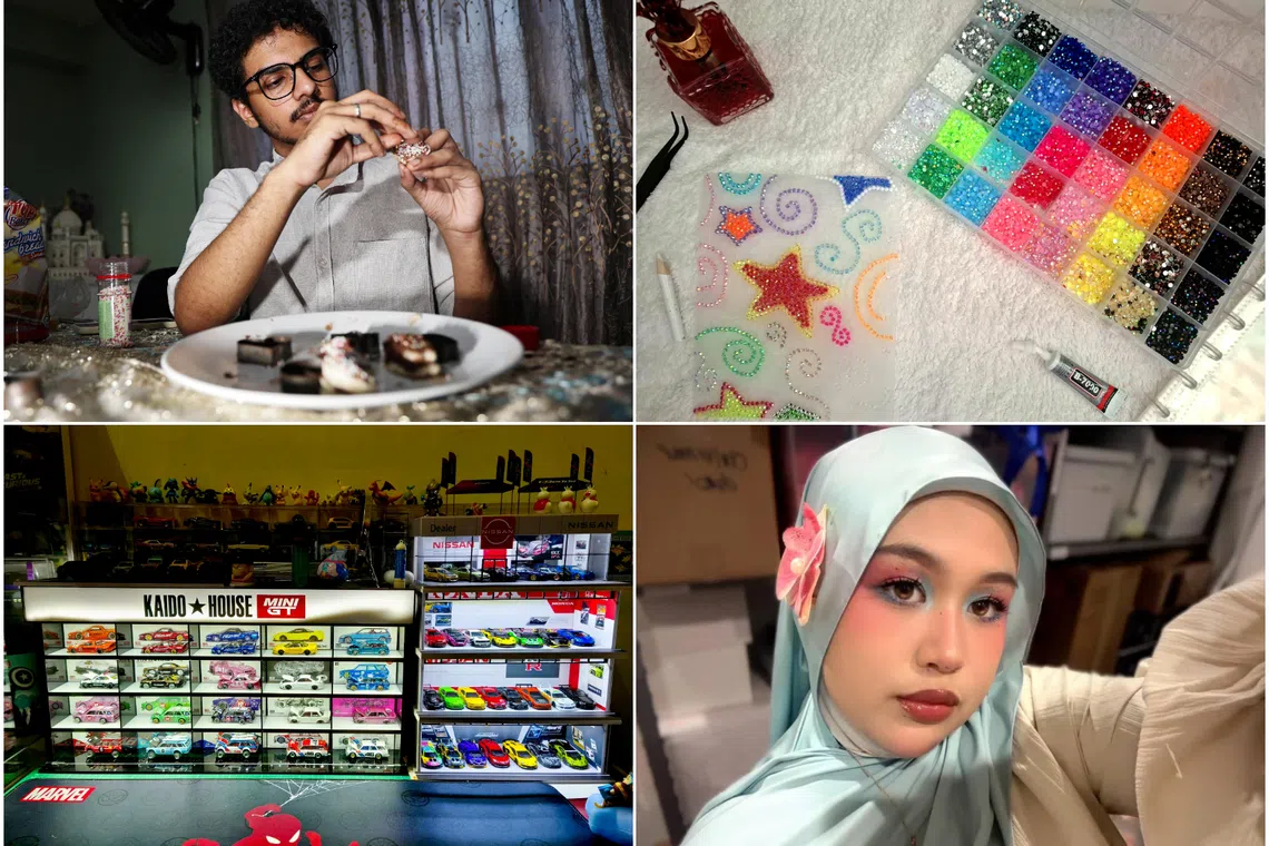 Whimsymaxxing is a Gen Z trend which includes bedazzling, food, decor, and make-up.
