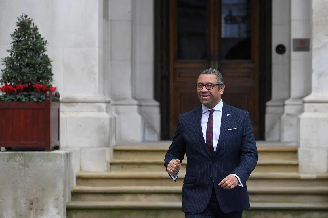 British Foreign Minister James Cleverly condemned Russia for its brutal attacks on civilians, hospitals and energy infrastructure.