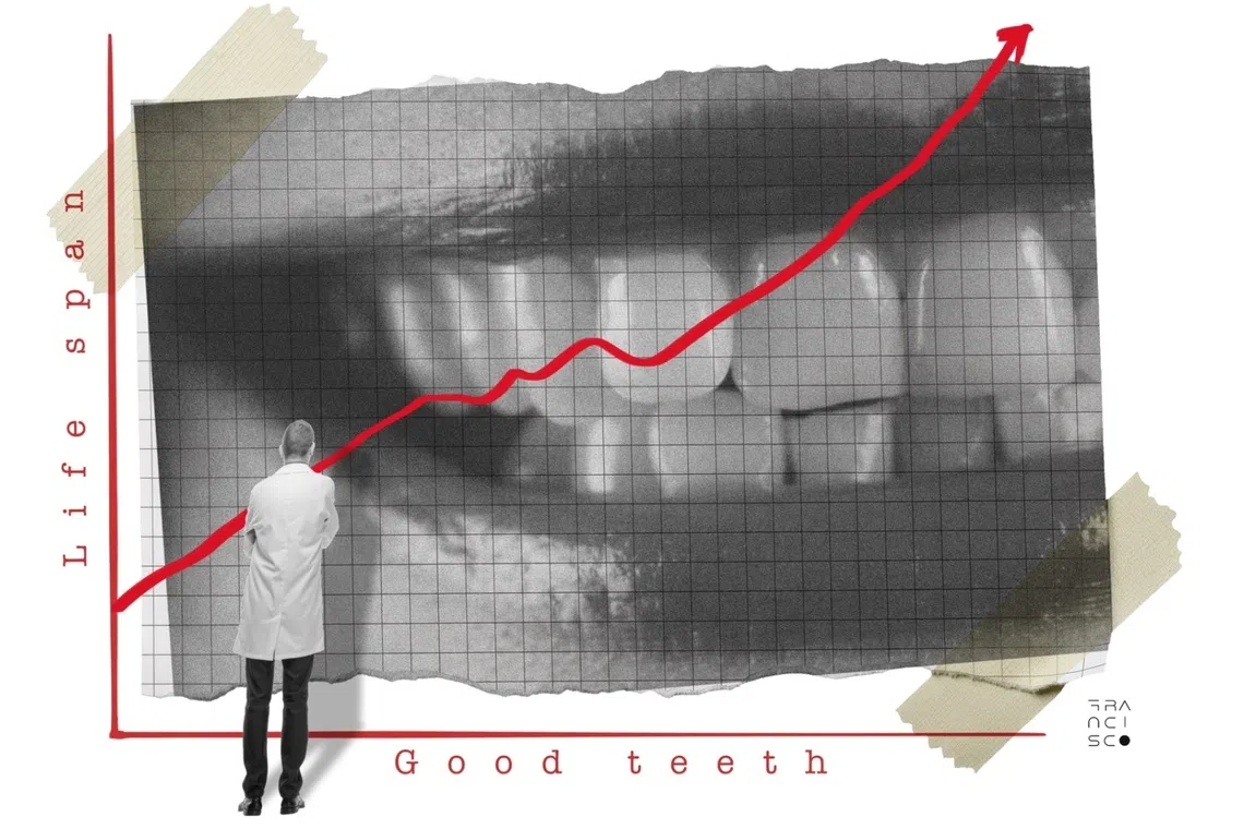 There is growing evidence that the number and condition of our teeth affect how well we age.