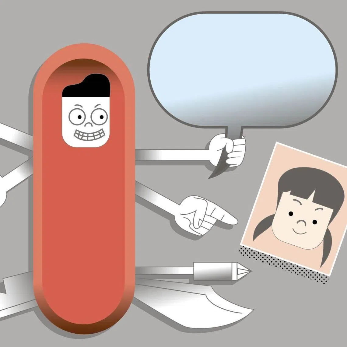 Parenting is like operating a Swiss Army knife. You are expected to be equipped with the right skills and responses to deal with each child in different situations.