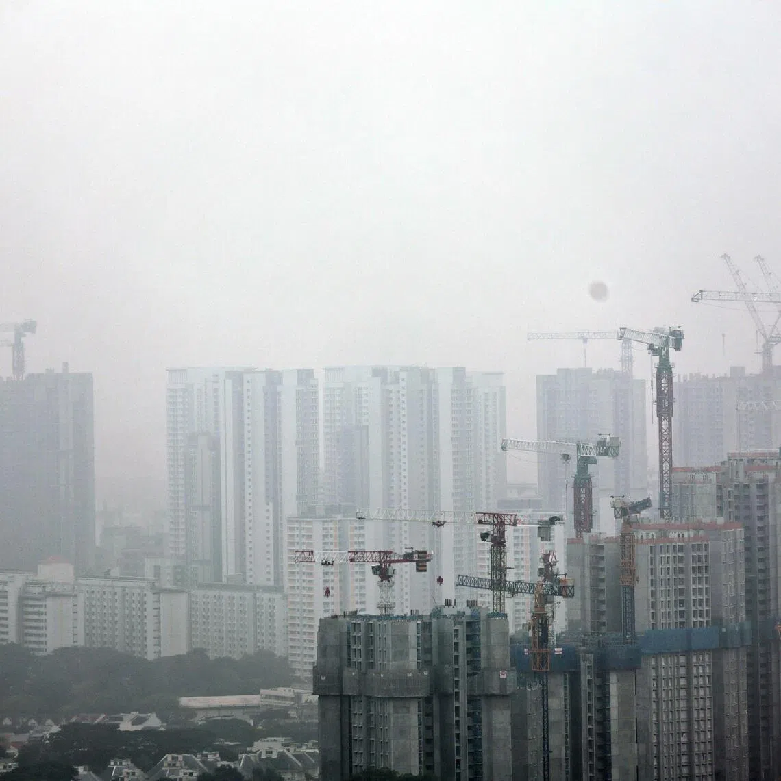 PM2.5 readings, which are used as a gauge for immediate activities, are also still elevated in all five regions.