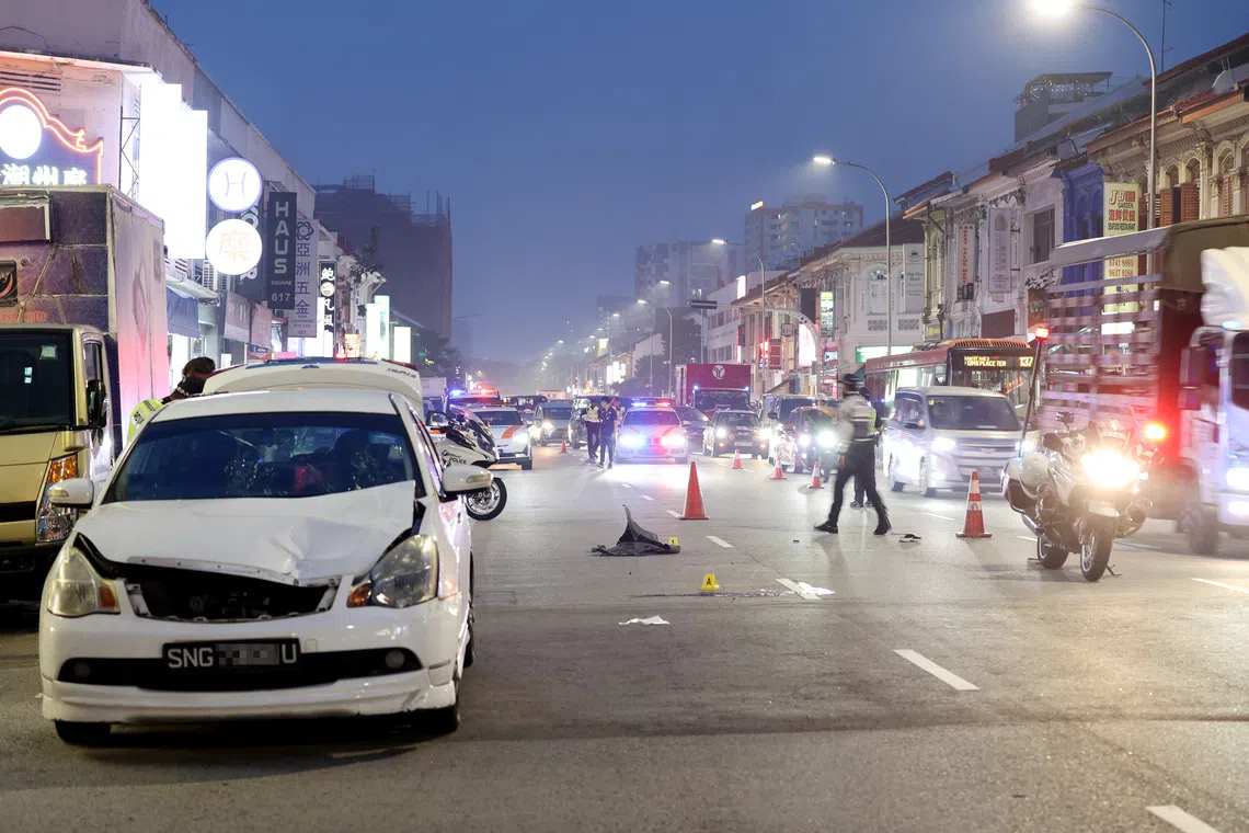 The 46-year-old male driver was arrested by the police for “driving without due care and attention causing death”.