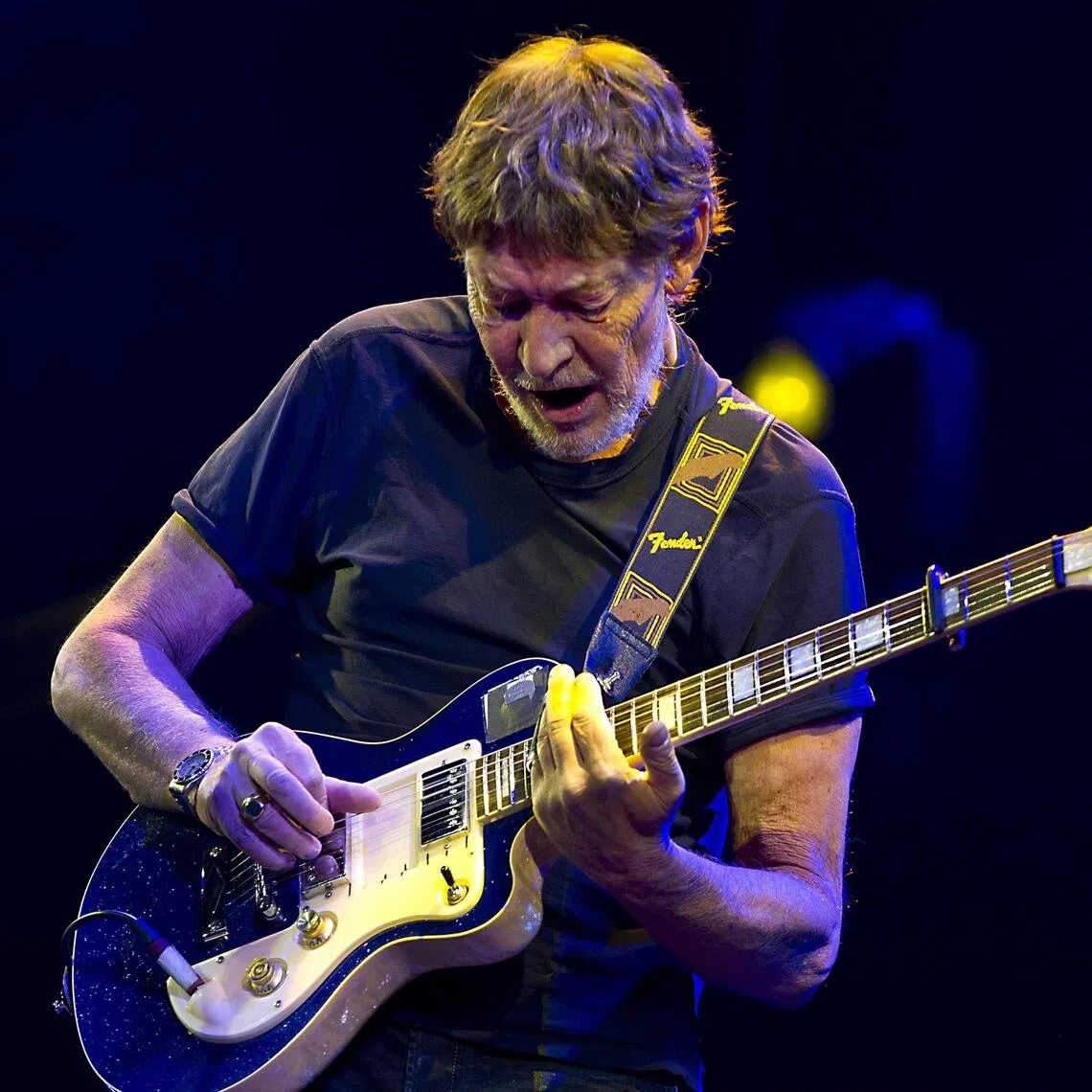 British singer Chris Rea first found fame in Britain in the late 1970s with Fool (If You Think It’s Over), following up in the 1980s with Let’s Dance and The Road To Hell.