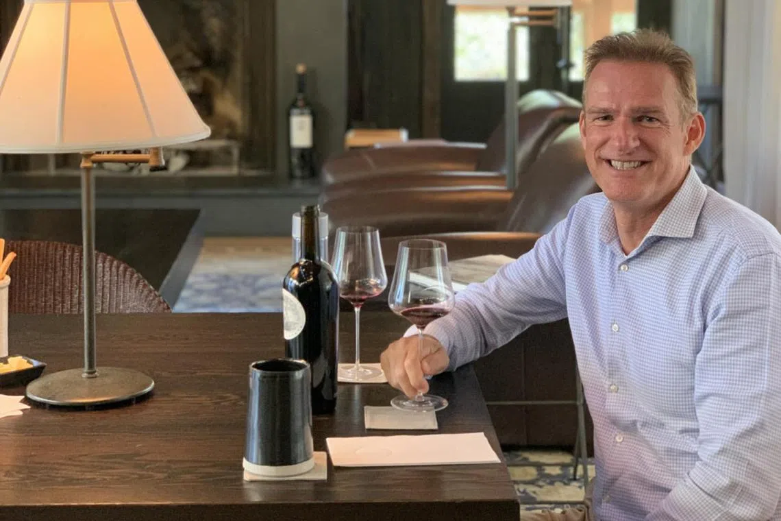 Mr Jeremy Howard has bought and sold over $1.5 million worth of fine wines since he started investing in them in 1996.