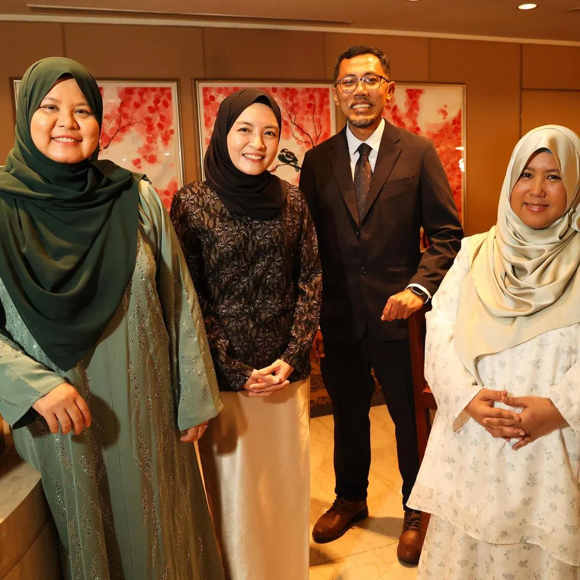 The team from Project ARIF includes (from left) Suzanna Sulaiman, Nur Adila Ahmad Hatib, Mohamad Helmy Mohamad Isa and Siti Nurzakiah Zaran.