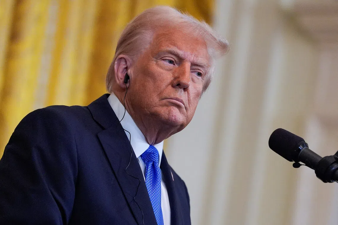 Mr Donald Trump asserted that Ukraine could force Russia to retreat from the territory it has seized. 