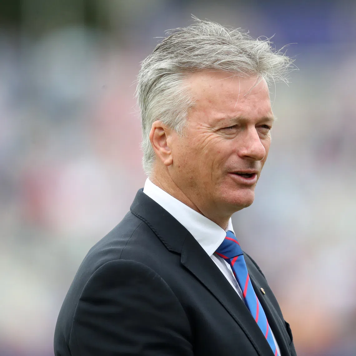 Cricket - ICC Cricket World Cup Final - New Zealand v England - Lord's, London, Britain - July 14, 2019   Former Australian cricket captain Steve Waugh before the match    Action Images via Reuters/Peter Cziborra