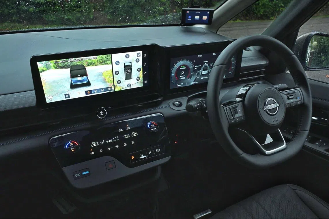 The video feed from the parking cameras is crisp, but experienced drivers should be able to manage without it.