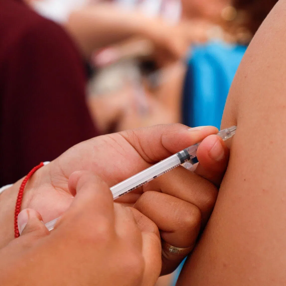 There is a worldwide trend of increasing measles cases and vaccination serves as an effective preventive measure. Some countries have launched vaccination exercises, including in Mexico (shown in this photo).