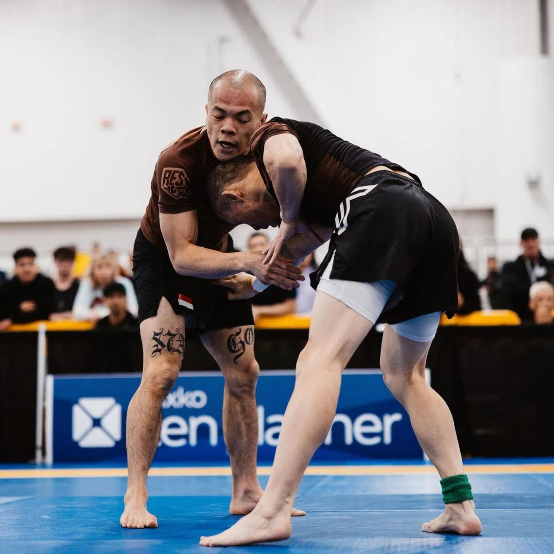 Garie Tang defeated three opponents to stand atop the podium at the Las Vegas Convention Center on Dec 12.