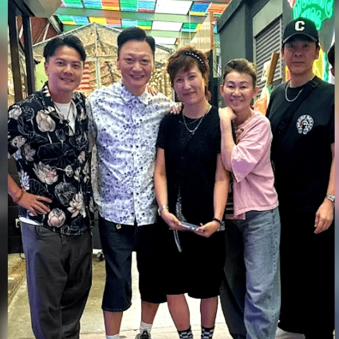 Michael Tao and his wife Ka Yee (middle) have largely kept their relationship under wraps since they began dating in 2008.