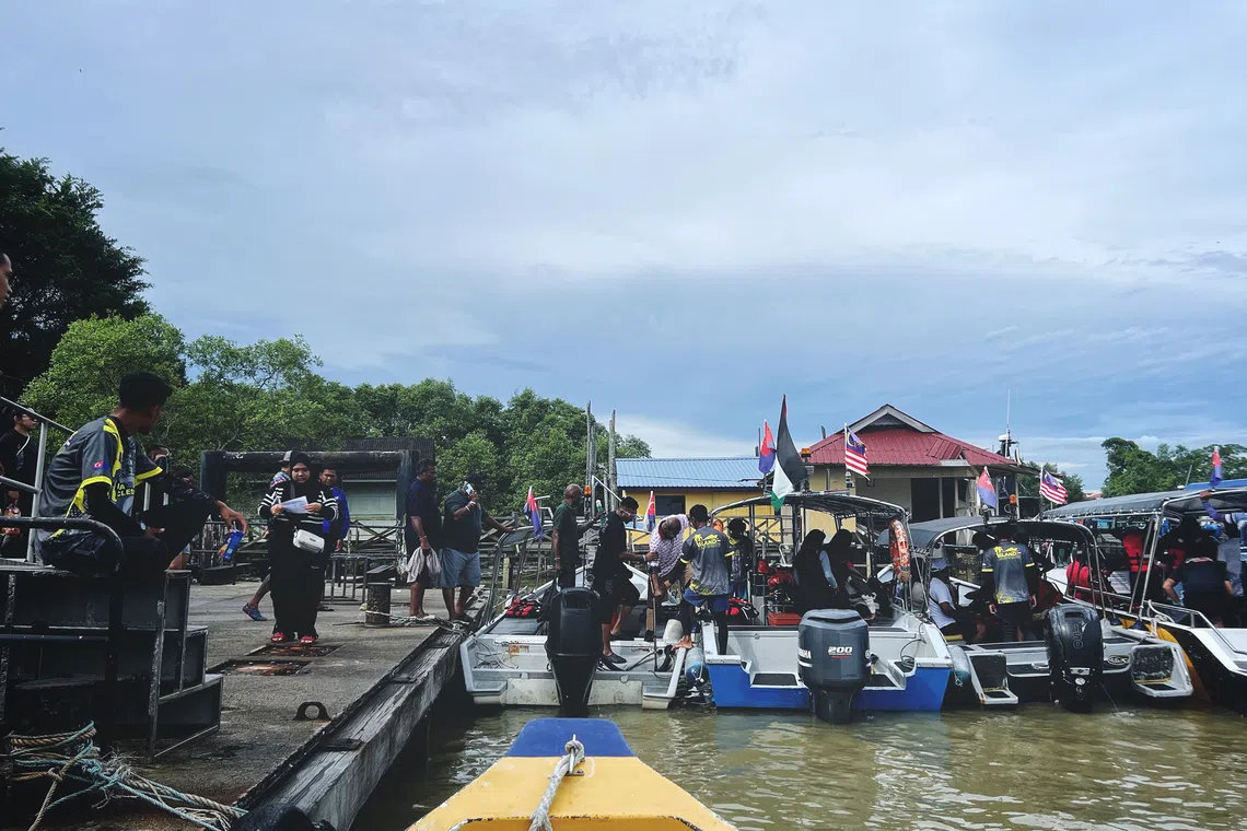 The two boats collided in Mersing waters near the Customs Jetty on Aug 31.