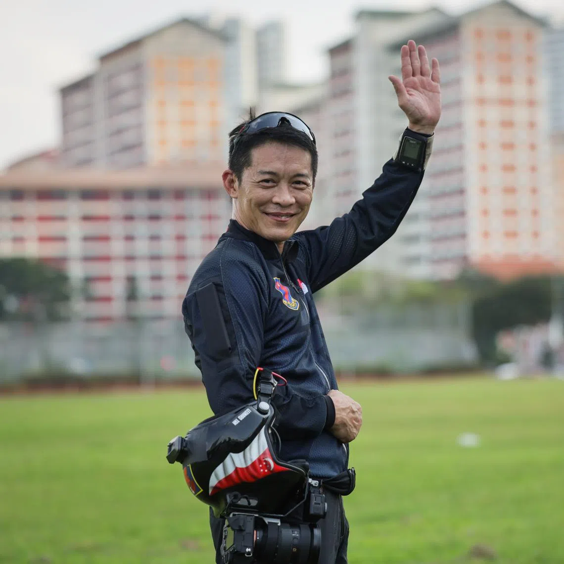 MWO Leonard Tan is the most experienced Red Lion this year, with 3,020 jumps over a 25-year career.