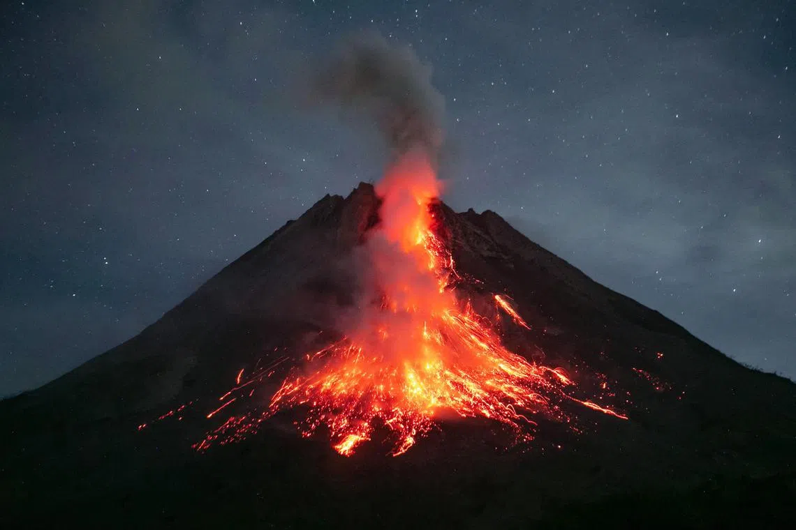 Merapi's last major eruption in 2010 killed more than 300 people and forced the evacuation of some 280,000 residents.