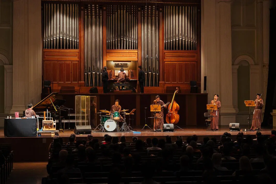 Unboxing The Organ with Phoon Yu and Lorong Boys was attended by many children.