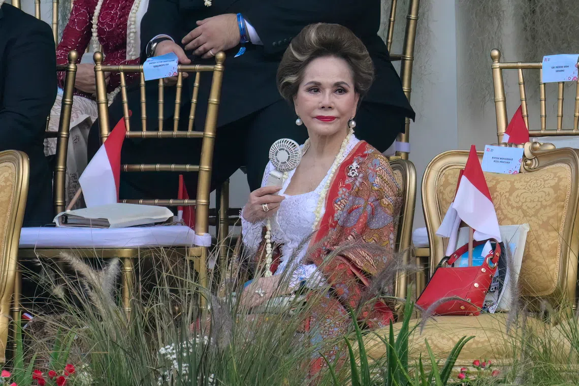 Former Indonesian first lady Dewi Sukarno is a TV personality and is known as Madame Dewi in Japan.