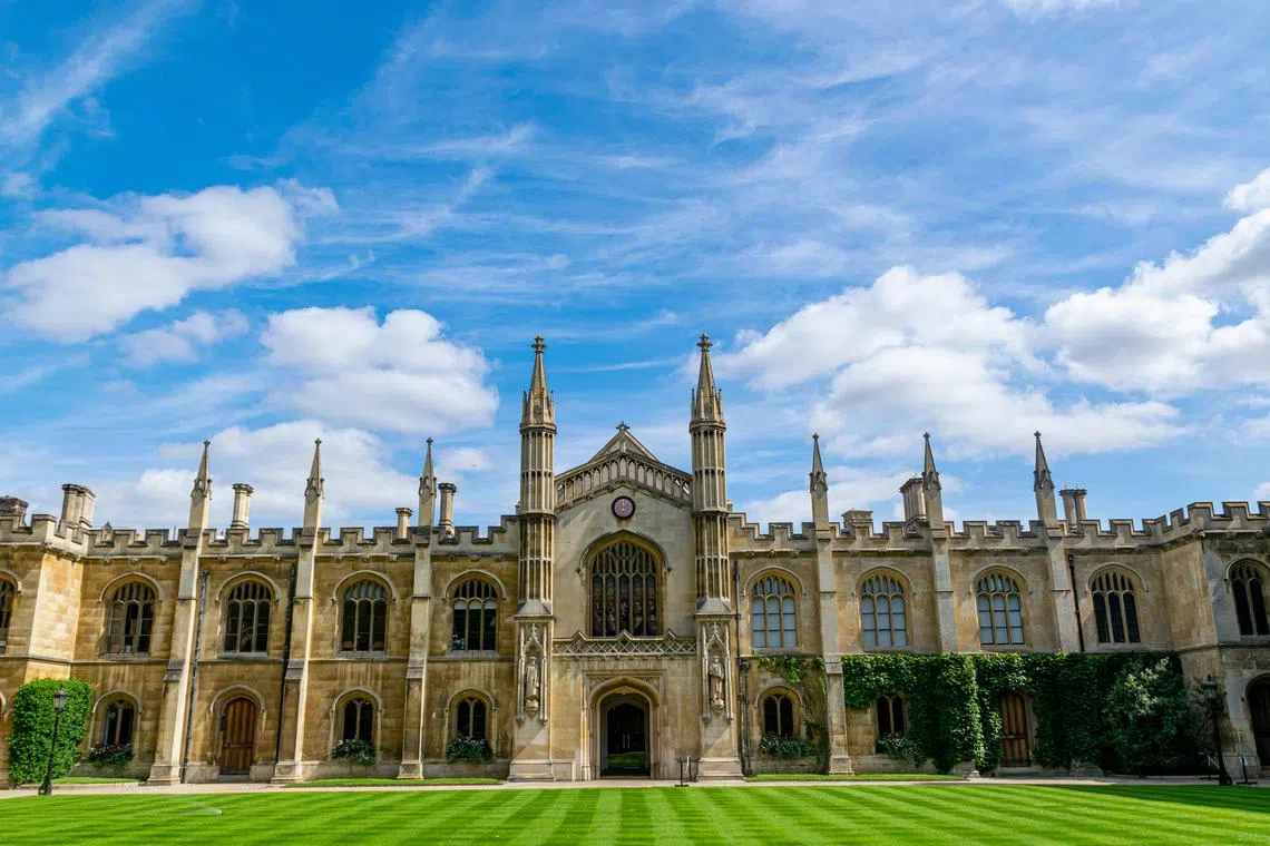 Britain’s Cambridge University has a target to reach to achieve net-zero greenhouse gas emissions by 2038.