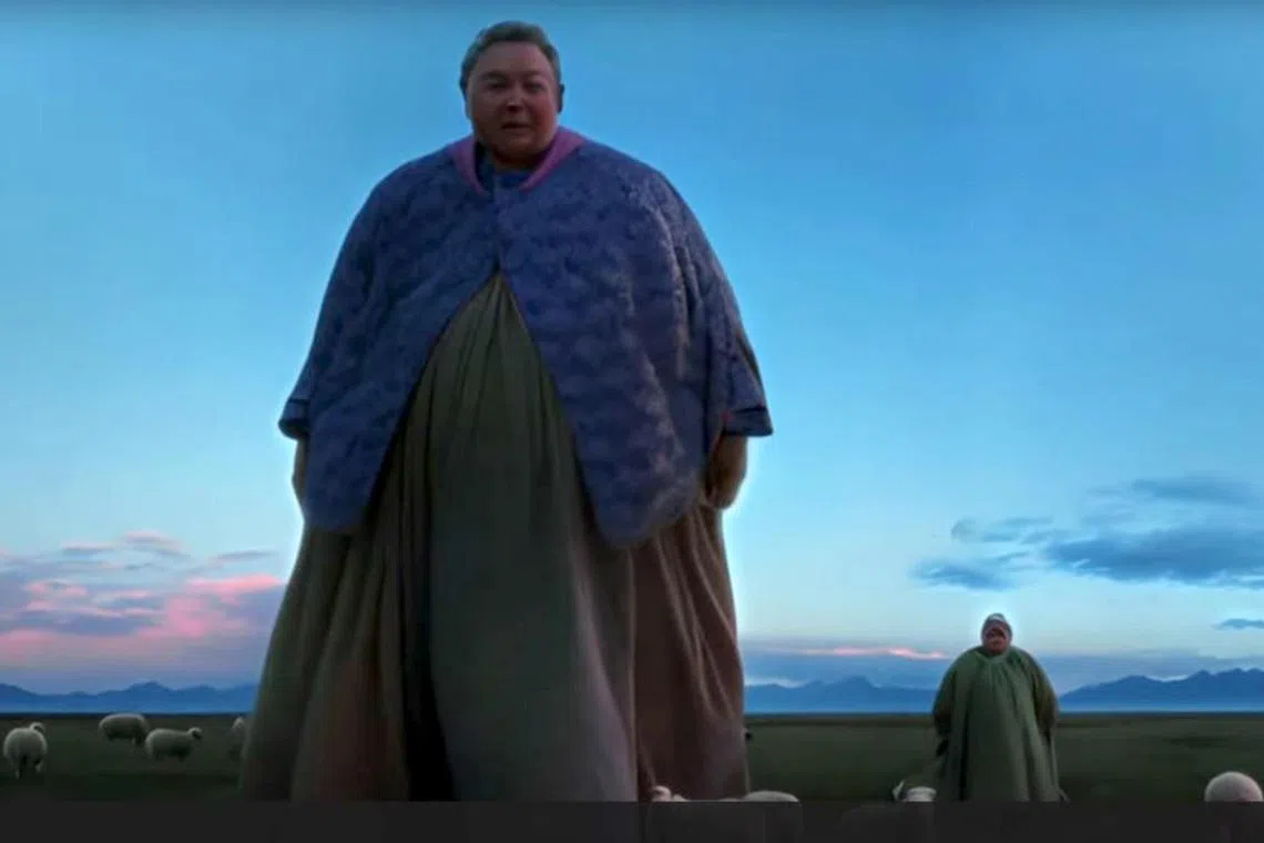 A screengrab of the short, Where Do Grandmas Go When They Get Lost?, by Leo Cannone. 