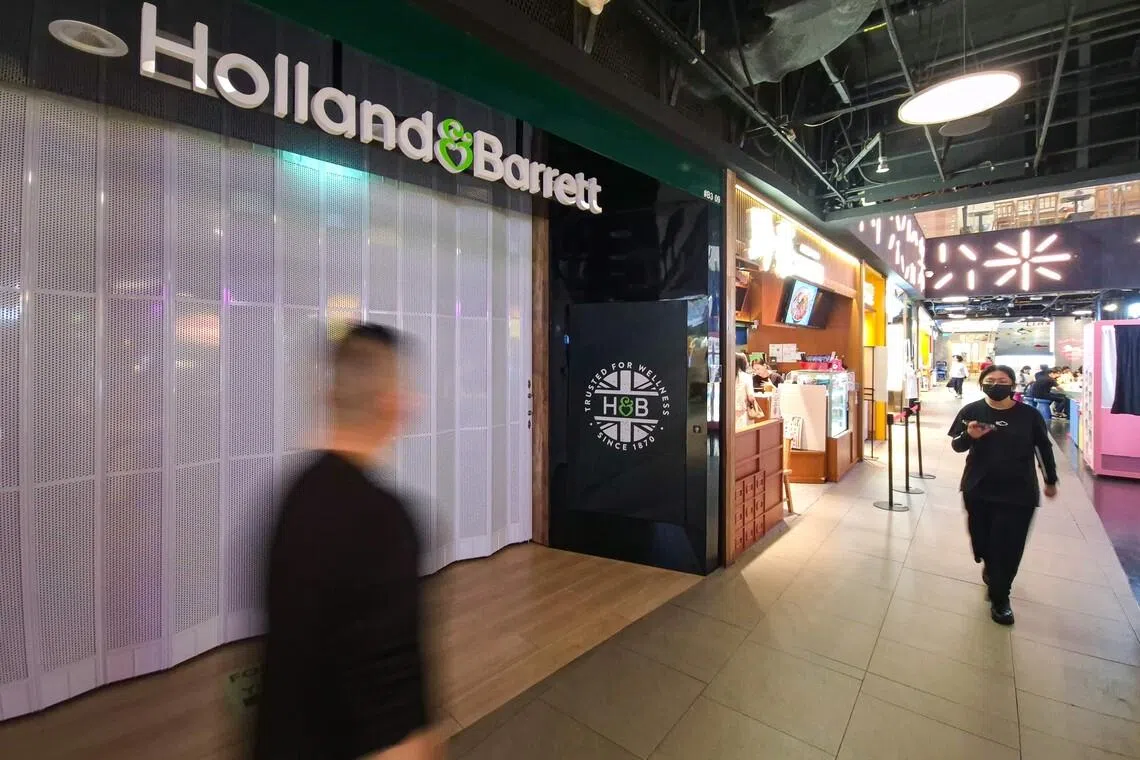 Holland & Barrett back in Singapore with DFI Retail Group