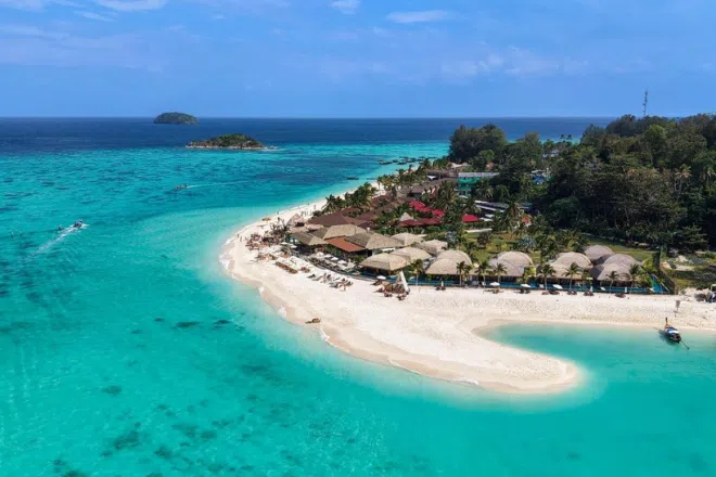 Best beach weekend getaway from Singapore: Koh Lipe, view from Bulow Casa Grand View Resort