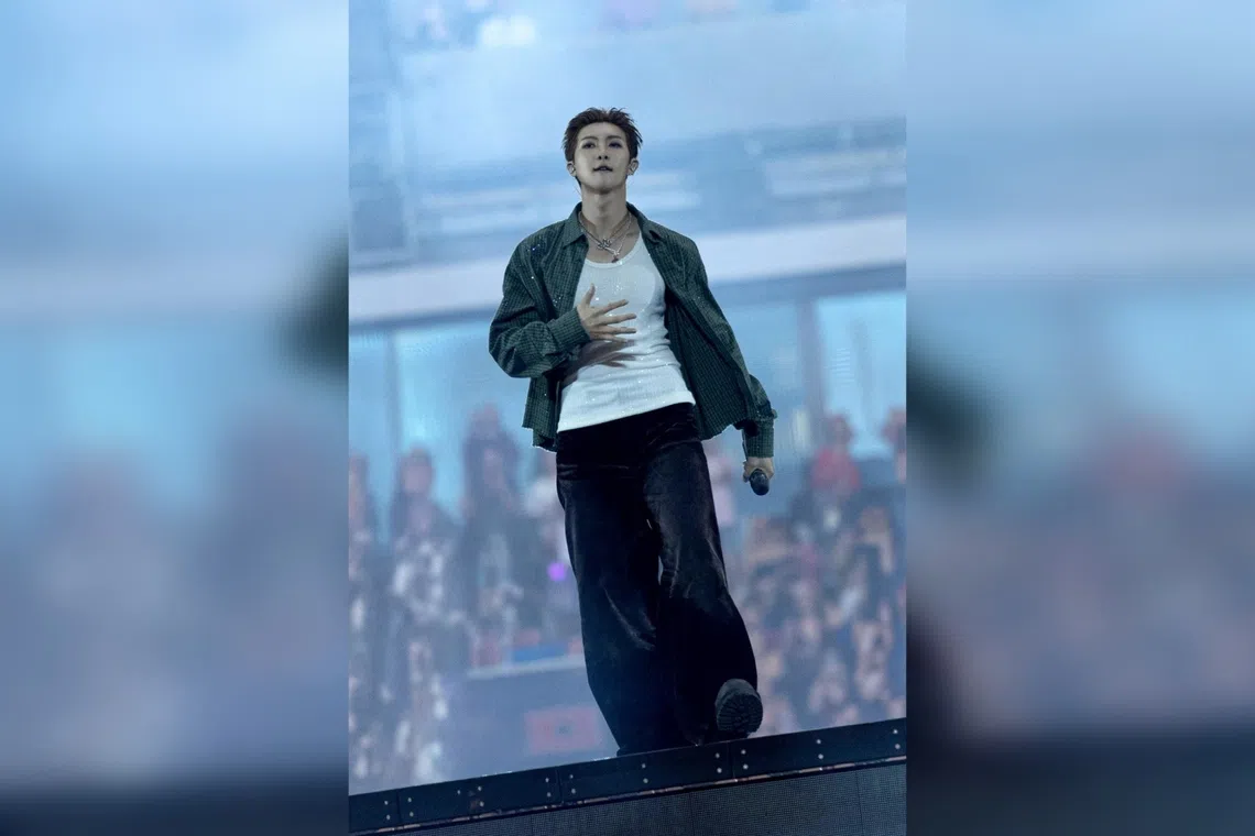 RM made the appeal on Weverse on Oct 8 while BTS were staying in Lima, Peru, where they performed on Oct 7, 9 and 10.